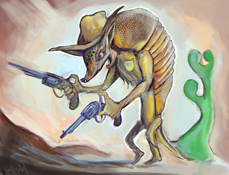 Armadillo Six-Shooter